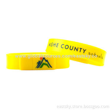 Custom Wristband Style USB Drive, Data Retention Over 10 Years, More than 1,000,000 Times Data
